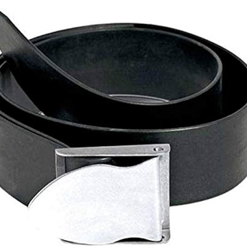 BEST DIVERS CAUCHO NEGRO HEBILLA INOX - Imagen 1