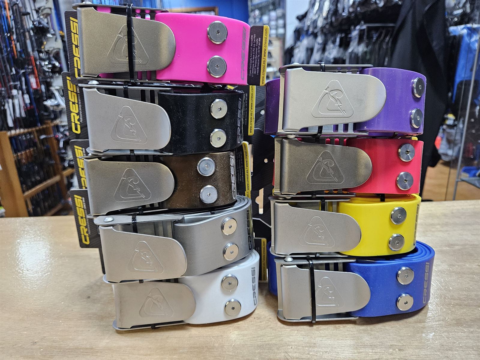 CRESSI CINTURON SILICONA HEBILLA INOX - Imagen 6