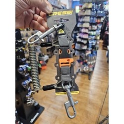 CRESSI EXTENSOR ANIMA INOX MOSQUETON +ANILLA + GAZA - Imagen 1