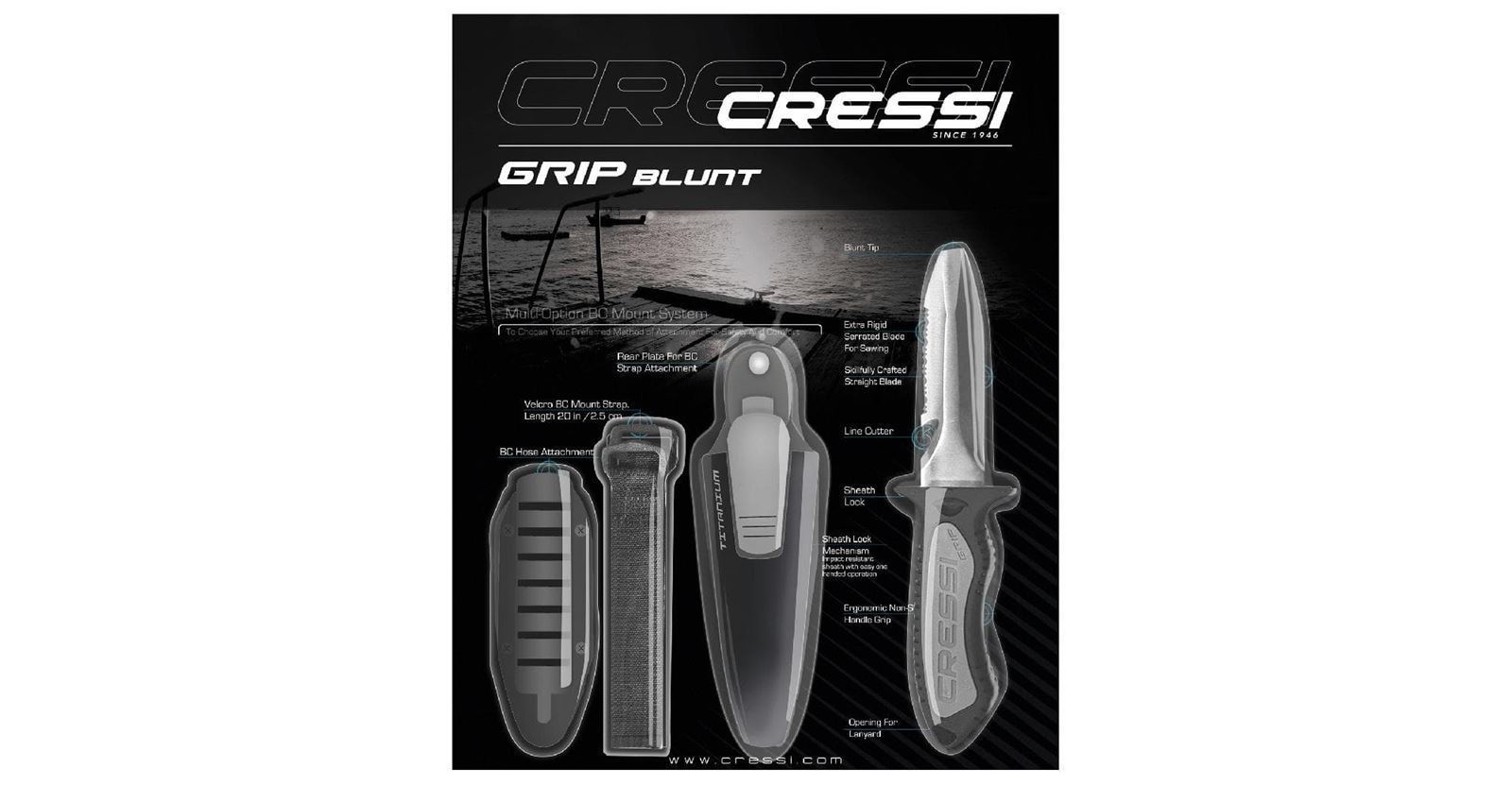 CRESSI GRIP PUNTA PLANA - Imagen 2