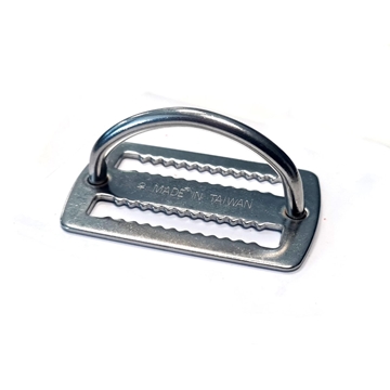 CRESSI HEBILLA INOX ANTIDESLIZANTE CON ARGOLLA - Imagen 1