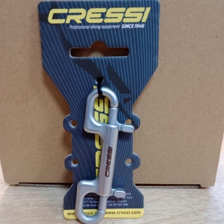 CRESSI MOSQUETON DOBLE D AISI 316 - Imagen 1