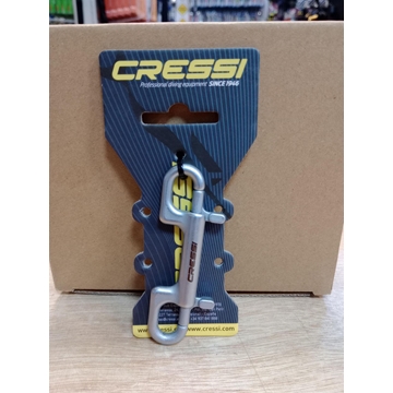 CRESSI MOSQUETON DOBLE D AISI 316 - Imagen 1