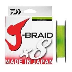 DAIWA J-BRAID X8 VERDE FLUOR 150 MTS - Imagen 1