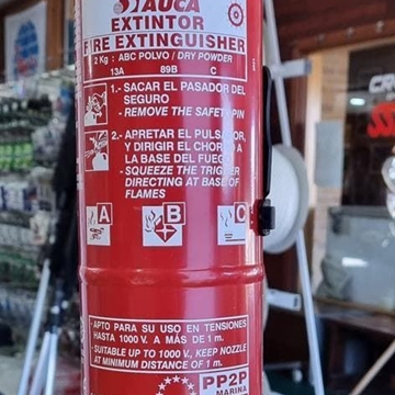 EXTINTOR SOLAS 2KG ABC - Imagen 1
