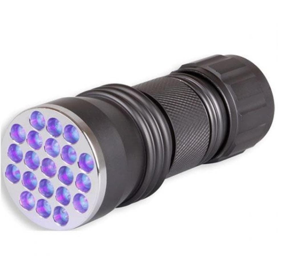 KALI KUNNAN LINTERNA UV DARKLIGHT 9LEDS - Imagen 1