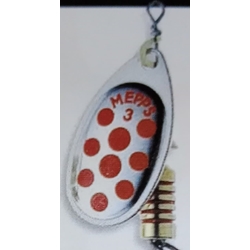 MEPPS AGLIA PLATEADA CON PINTAS - Imagen 2