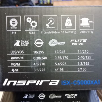 OKUMA INSPIRA ISX-SPIN X SPEED POMO COMBATE - Imagen 2