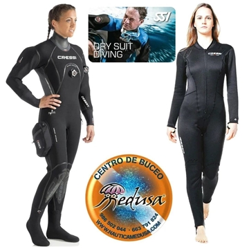 PACK CRESSI DESERT+INTERIOR TÉRMICO+CURSO TRAJE SECO SSI - Imagen 2