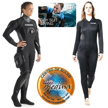 PACK CRESSI DESERT+INTERIOR TÉRMICO+CURSO TRAJE SECO SSI - Imagen 2