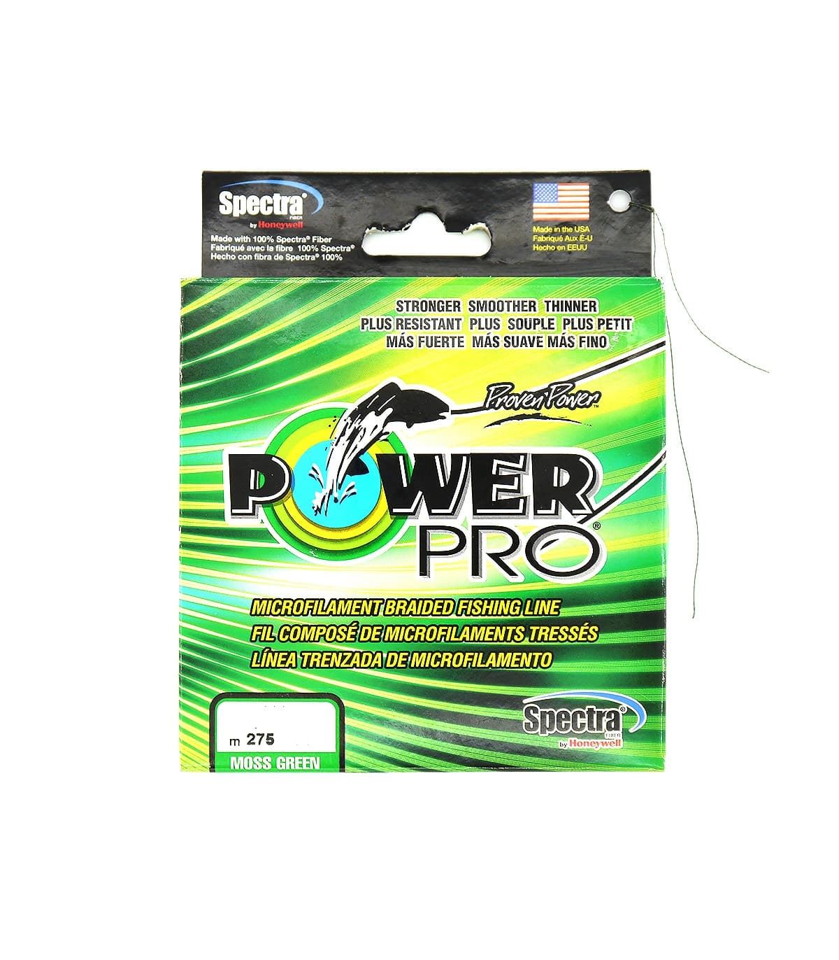 POWER PRO SPECTRA MOSS GREEN 275 M - Imagen 1