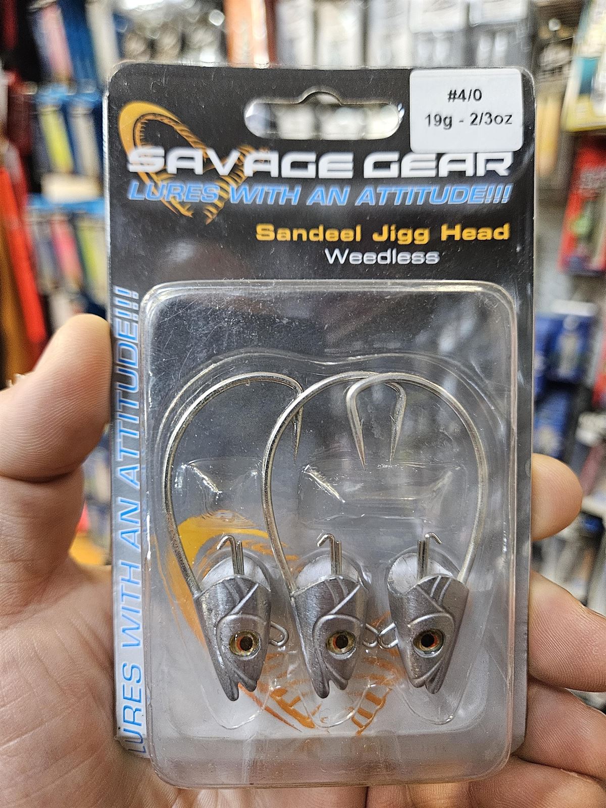 SAVAGE GEAR JIG HEAD WEEDLESS 19grs - Imagen 1