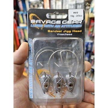 SAVAGE GEAR JIG HEAD WEEDLESS 19grs - Imagen 1