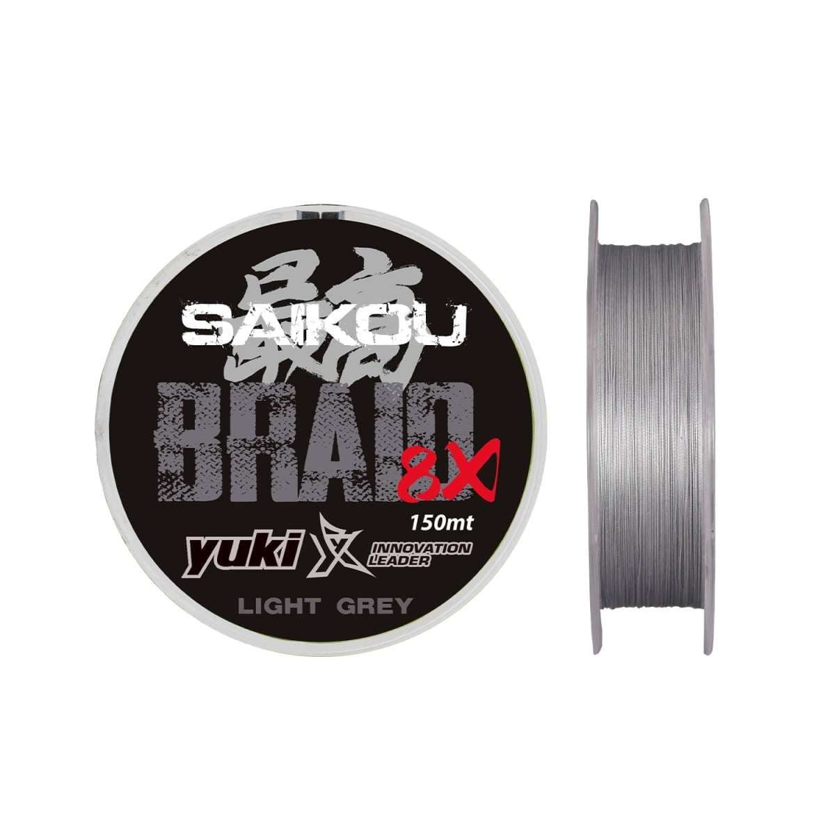 YUKI SAIKOU BRAID 8X GREY - Imagen 1